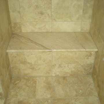 Shower Bench Cleaning and Restoration