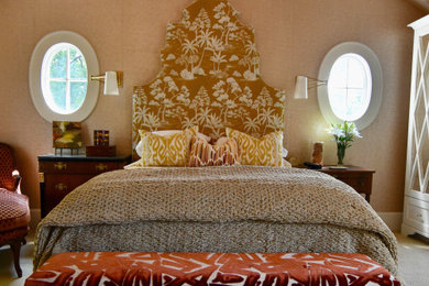 Inspiration for an eclectic bedroom remodel in Charlotte