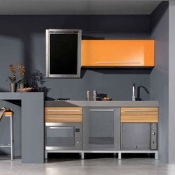 Contemporary Kitchen Cabinets - Products