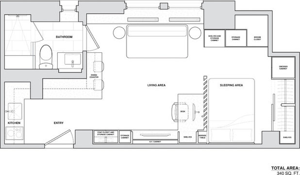 Contemporary Floor Plan by Allen+Killcoyne Architects