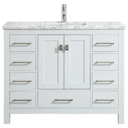 Transitional Bathroom Vanities And Sink Consoles by GwG Outlet