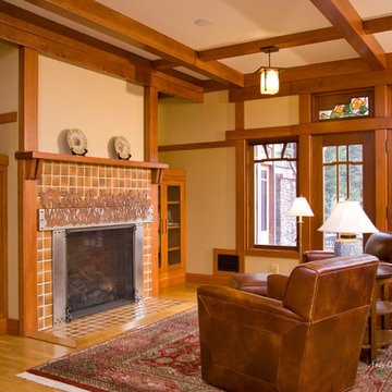 Greene and Greene Inspired New Home