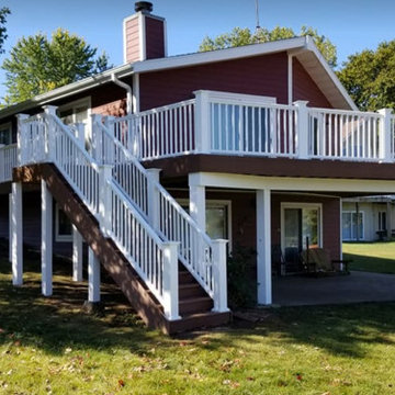 Wrap Around Deck Construction