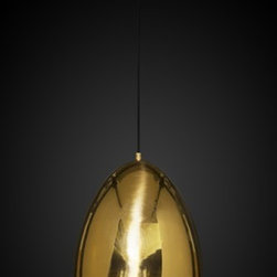 Egg Brass Pendant Light - Pendant Lighting