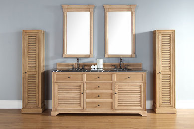 Unfinished Solid Wood Bathroom Vanities From James Martin Furniture - HomeThangs