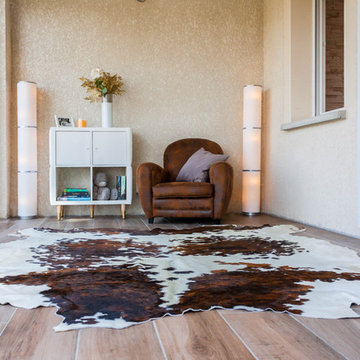 Tapis et peaux de décoration