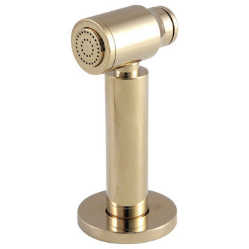 Kingston Brass CCRP61K2 Kitchen Faucet Side Sprayer, Polished Brass