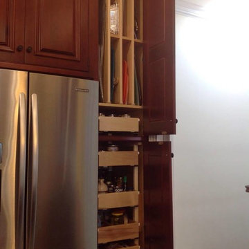 Kitchen in Brooklyn brownstone.