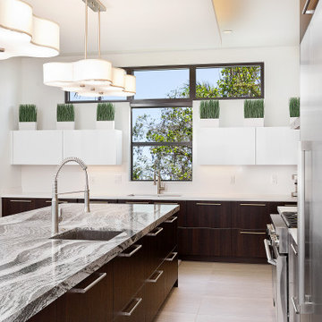 Kitchen and Bar Textured Melamine White Gloss Lacquer