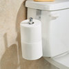 iDesign Classico Over-the-Tank Vertical Toilet Tissue Roll Reserve, Chrome
