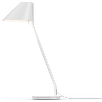 Sonneman Studio Exclusives Pitch 1-Light 21" Table Lamp, Satin White, 3254-03