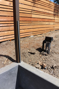 Wiring Inside Aluminum Pergola Legs