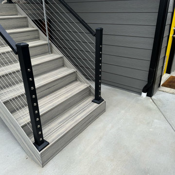 James Hardie New Deck Cable Railing + Shade Sail Posts