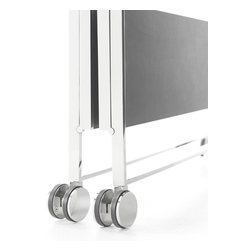 FLAT SERVING TROLLEY Yomei - Bar Carts