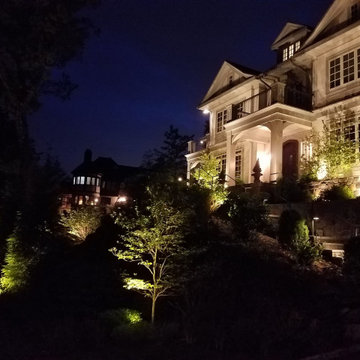 Landscape Lighting shines a pride of home ownership