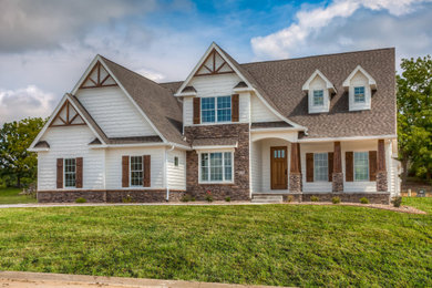 Inspiration for a country exterior home remodel in Other
