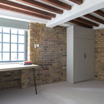 2 bedroom flat renovation in a converted river-side Wapping warehouse, Matt