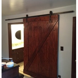 Custom Crafted Barn Door by "Conquer Construction Inc" - Products