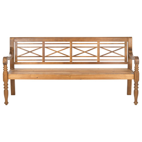 Safavieh Karoo Outdoor Bench, Natural