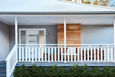 Inspiration for a beach style home design in Sydney.