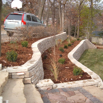 Retaining Walls and Pathways