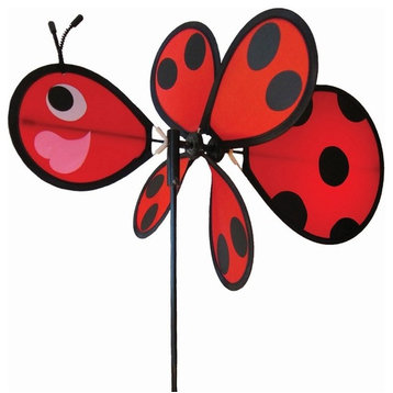 Baby Ladybug Garden Spinner