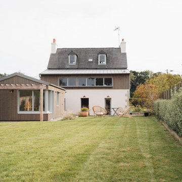 Rénovation, surélévation et extension d'une maison de 1900