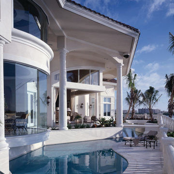Sater Design Collection's 6921 "Milano" Home Plan