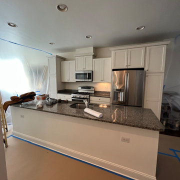 Traditional Kitchen Island & Countertop Remodel in Arlington, VA