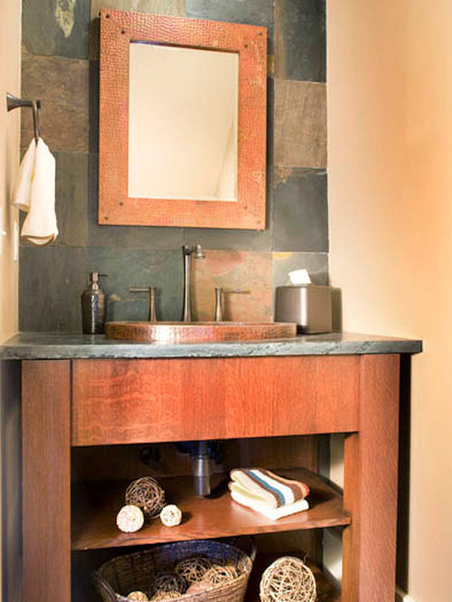 Klassische Badezimmer mit Schieferfliesen Ideen, Design & Bilder | Houzz