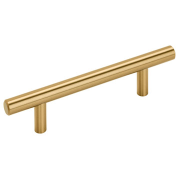 Amerock Bar Pull Collection Cabinet Pull, Champagne Bronze, 3-3/4" Center-to-Center