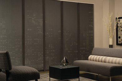 Living room - modern living room idea in Toronto