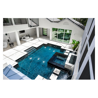 Outdoor Living Projects - Modern - Pool - Tampa - by Ocean Builders of ...