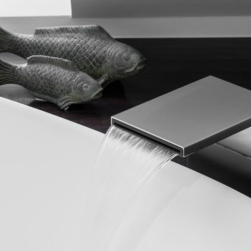 Schwalleinlauf an Badewanne