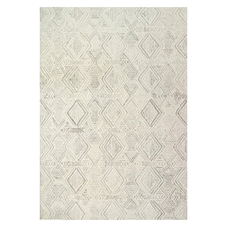 Dynamic Rugs Legend Dynamic Rugs Legend Wool Area Rug, Light Gray, 8'x11' - Scandinavian ...