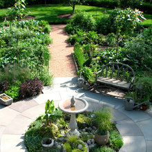 Manor, house, herb garden