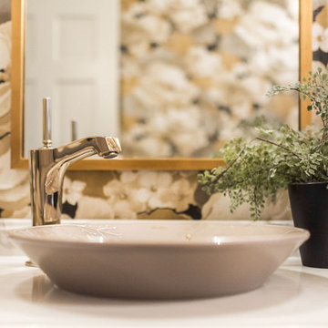 Magnificent Botanical Powder Room