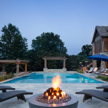 New Home backyard
