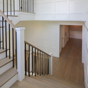87_Welcoming and Functional Contemporary U-shaped Staircase, Arlington, VA 22207