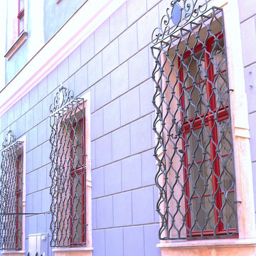 European style shutters roller grilles