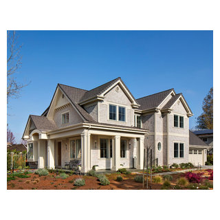 Menlo Park Shingle Style - Victorian - Exterior - San Francisco - by ...