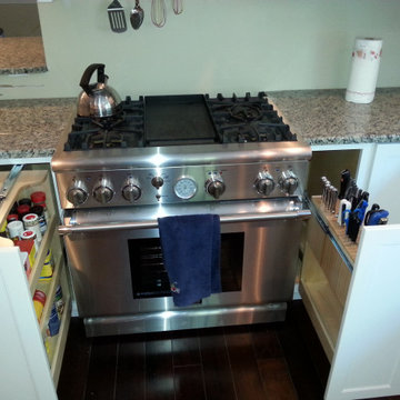 Stacy M Custom Kitchen Flooring + Bump out