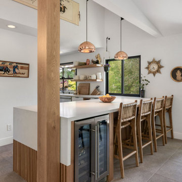 Peninsula from the dining room — Nixon II, Reno interior design by Find Design