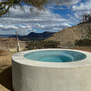 New custom pool/spa in Cahuilla Hills Palm Desert