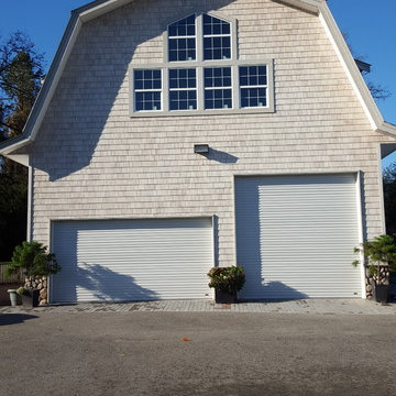 Detached Shop Garage With Roll-Up Doors