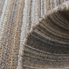 Weave & Wander Foxwood Brown/Gray 2'x3' Hand Woven Area Rug