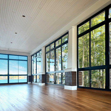 Porch Enclosure System - Lake Winnipesaukee
