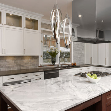 Bethesda, Maryland - Transitional - Kitchen with Modern Twist
