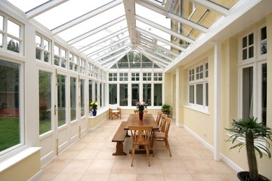 Photo of a farmhouse conservatory in Surrey.