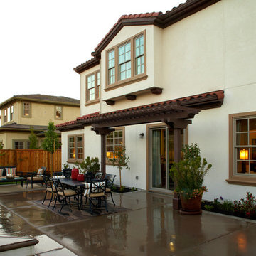 SummerHill Homes Outdoor Spaces: Enclave at Waverly Place Residence 4 Backyard